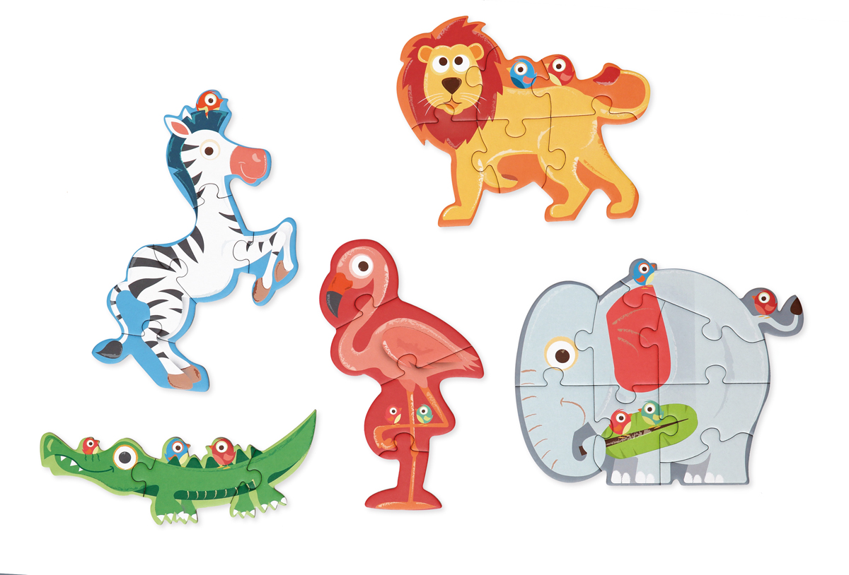 PUZZLE SCRATCH EUROPE PROGRESIVO SAFARI 5 S - 1