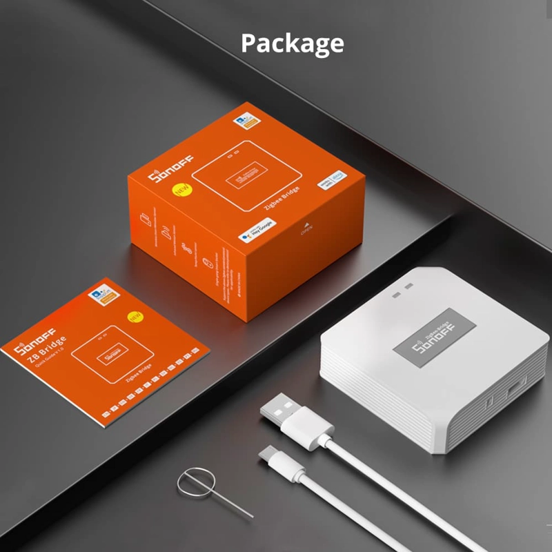 INTERRUPTOR AUTOMÁTICO SONOFF BLANCO BRIDGE ZIGBEE PRO - 2