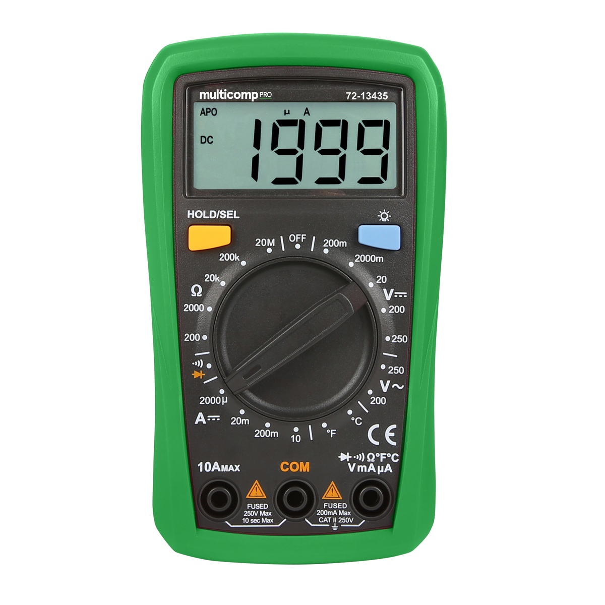 MULTIMETRO DIGITAL DE BOLSILLO MULTICOMP PRO 72-13435