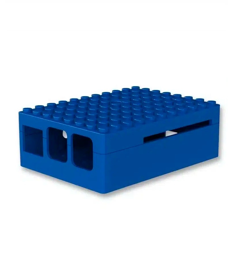 CAJA MCI ELECTRONICS RASPBERRY PI B+ V2 Y V3 COLOR AZUL - 1