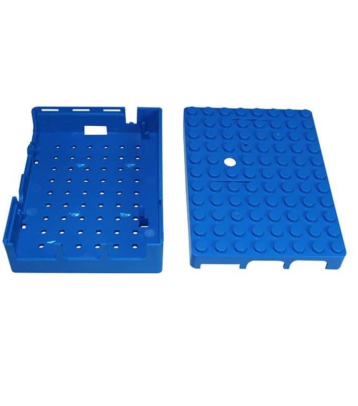 CAJA MCI ELECTRONICS RASPBERRY PI B+ V2 Y V3 COLOR AZUL - 2