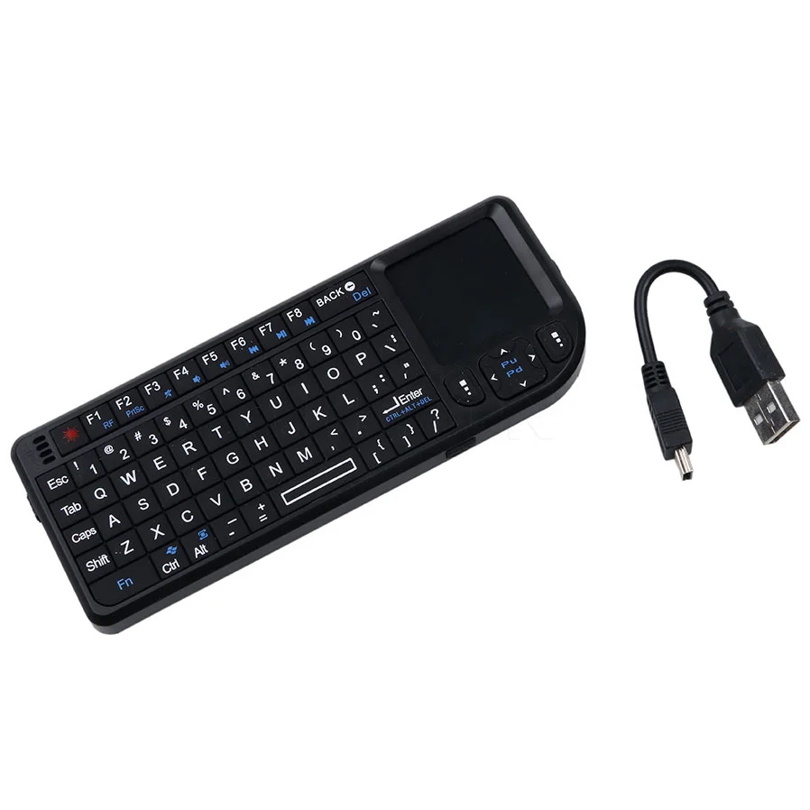 TECLADO INALAMBRICO CON TOUCHPAD PARA PC - 1
