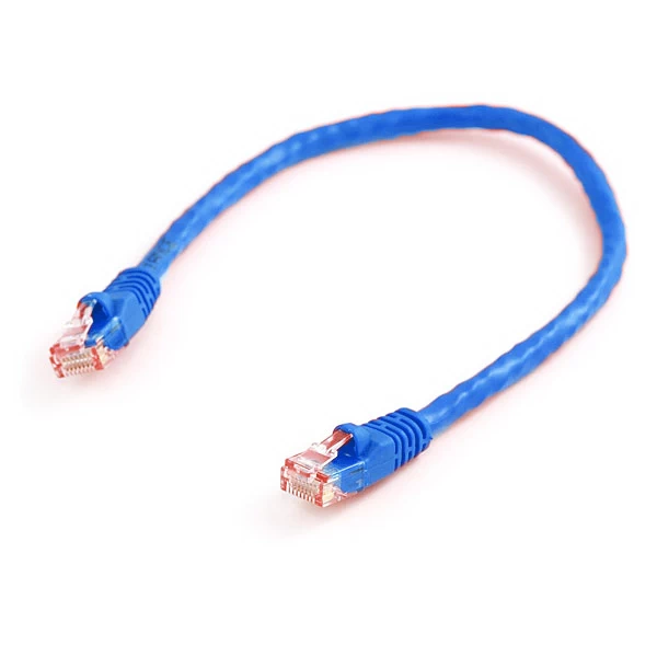 CABLE RED ETHERNET CAT 6 30CM - 3