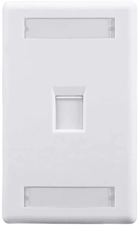 TAPA DE MURO RJ45, 1 SOCKET MONOPRICE - 1