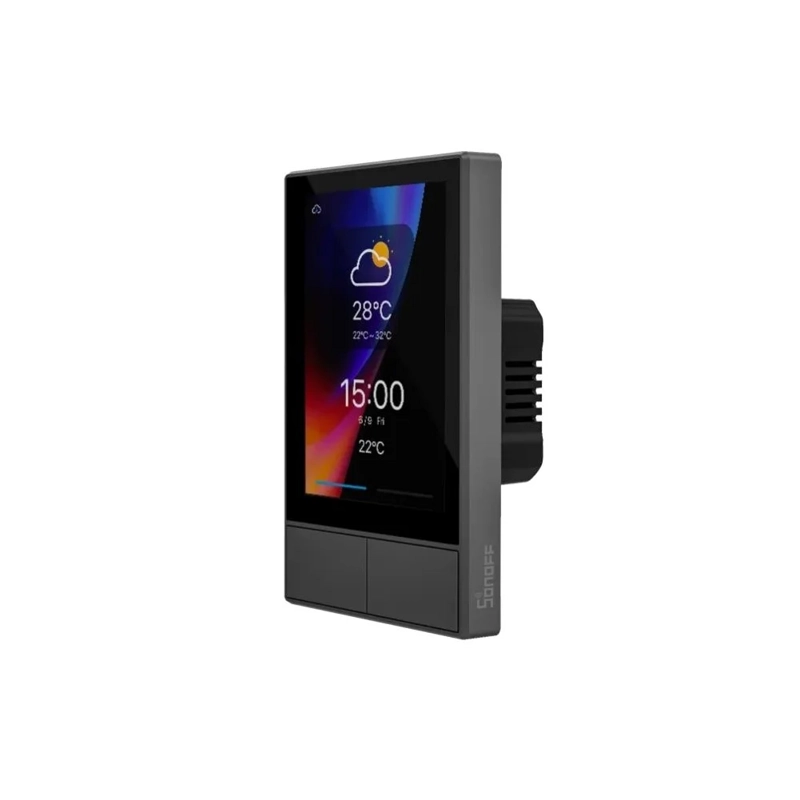 INTERRUPTOR SONOFF 10W NEGRO CON CONTROL CENTRALIZADO WIFI NS PANEL - - 1
