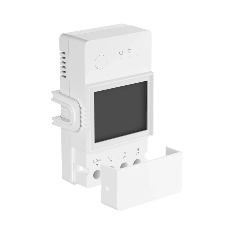 INTERRUPTOR SONOFF 10W BLANCO WIFI DE MEDICION DE ENERGÍA POW ELITE 20A - 2