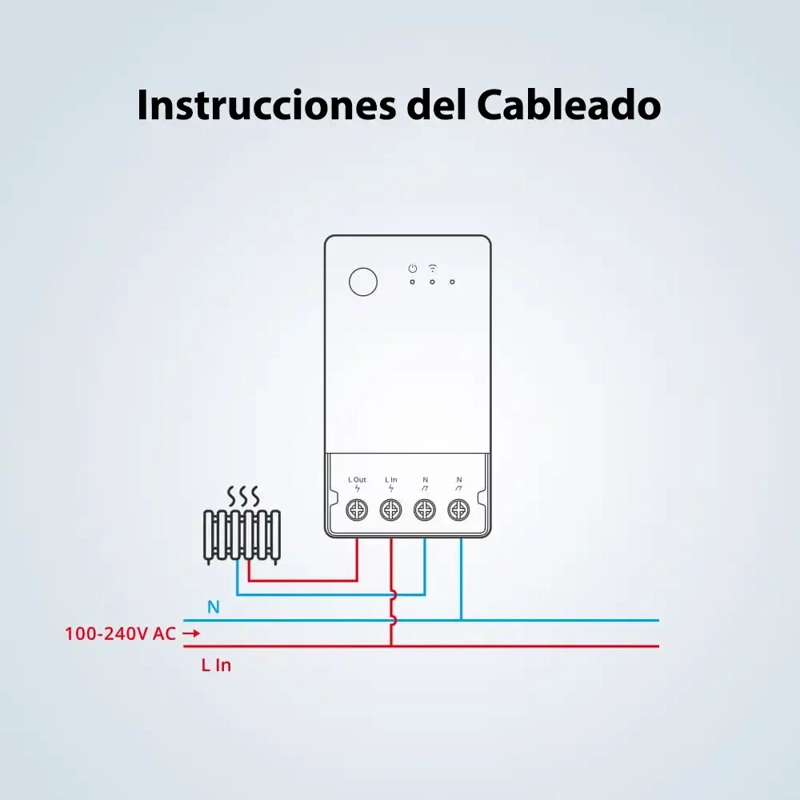 INTERRUPTOR SONOFF 10W BLANCO WIFI CON MEDICIÓN DE ENERGÍA POW ORIGIN - 3