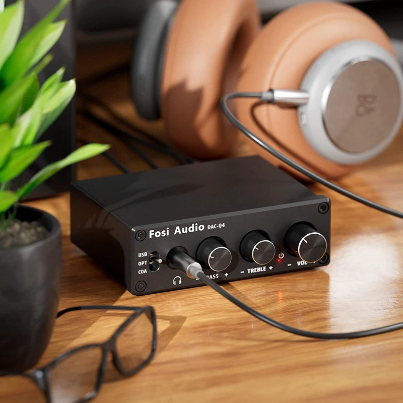 AMPLIFICADOR DE AUDIFONOS - FOSI AUDIO Q4 - 4