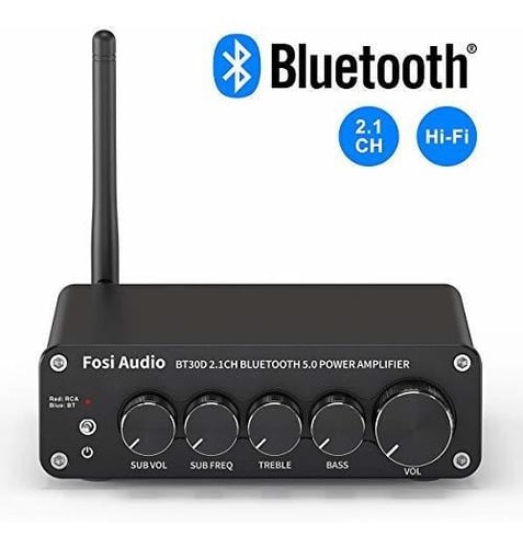 AMPLIFICADOR FOSI AUDIO ESTÉREO BLUETOOTH BT30D - 3