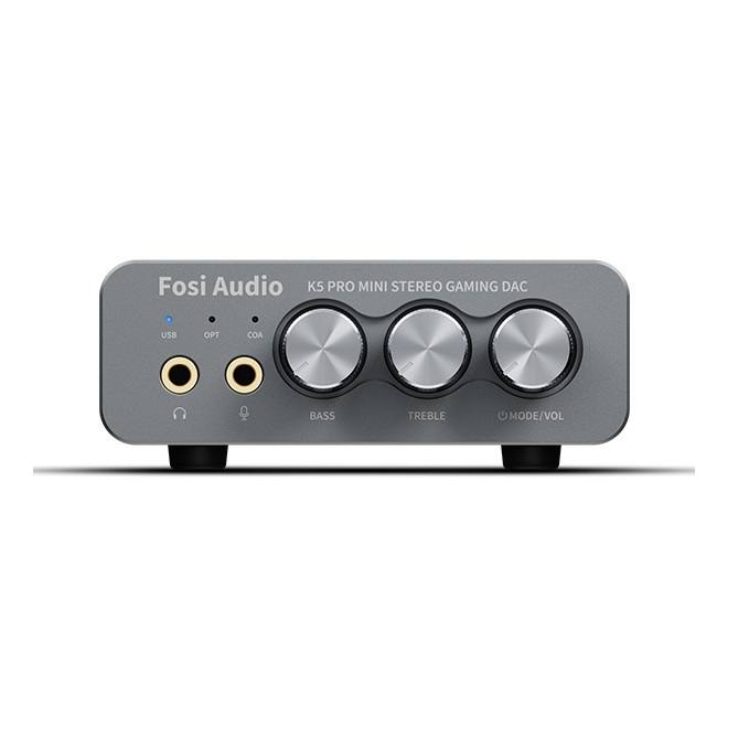 AMPLIFICADOR FOSI AUDIO DE AUDÍFONOS HIFI 1000MW - K5 PRO - 2