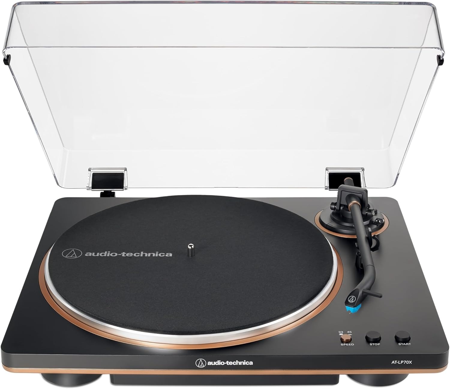 TORNAMESA AUDIO-TECHNICA LP70X BRONCE - 2