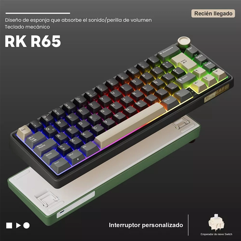 TECLADO MECÁNICO RK R65 ESPAÑOL - ROYAL KLUDGE - 3