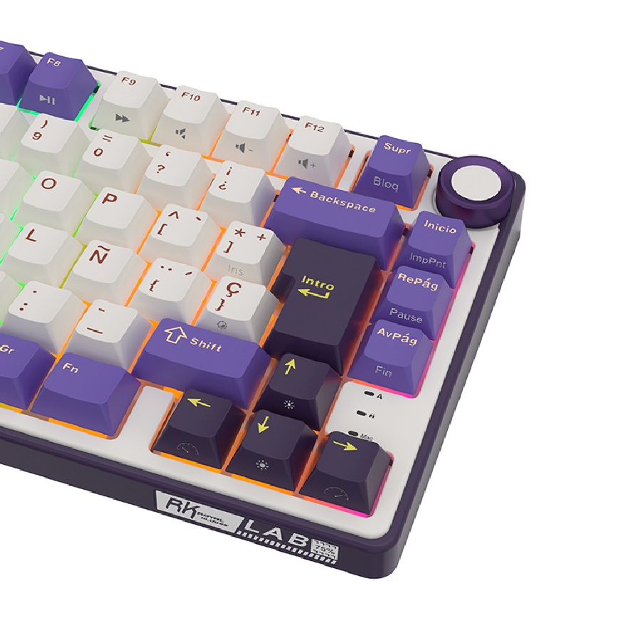 TECLADO MECÁNICO RK R75 ESPAÑOL - ROYAL KLUDGE - 2