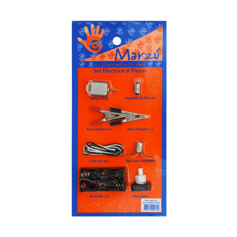 SET ELE CTRICO ESCOLAR 8 PIEZAS - MARZU - 1