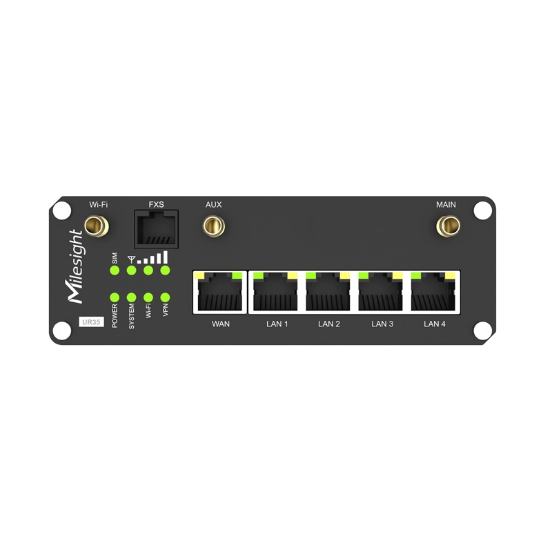 ROUTER CELULAR INDUSTRIAL 4G - MILESIGHT UR35 - 2