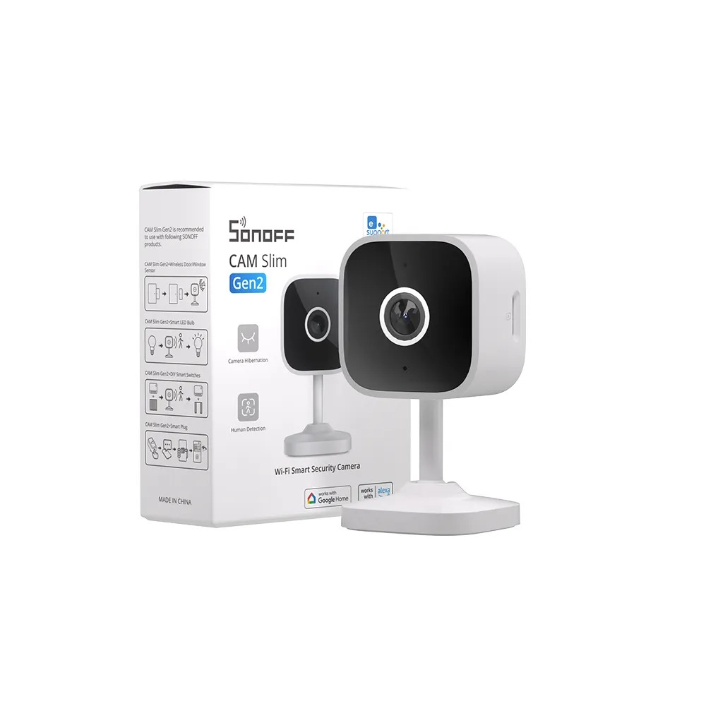 CAMARA SEGURIDAD WIFI FULL HD - SONOFF CAM SLIM GEN2