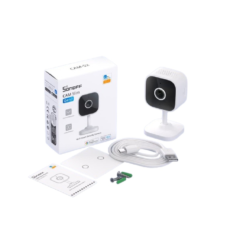 CAMARA SEGURIDAD WIFI FULL HD - SONOFF CAM SLIM GEN2 - 3