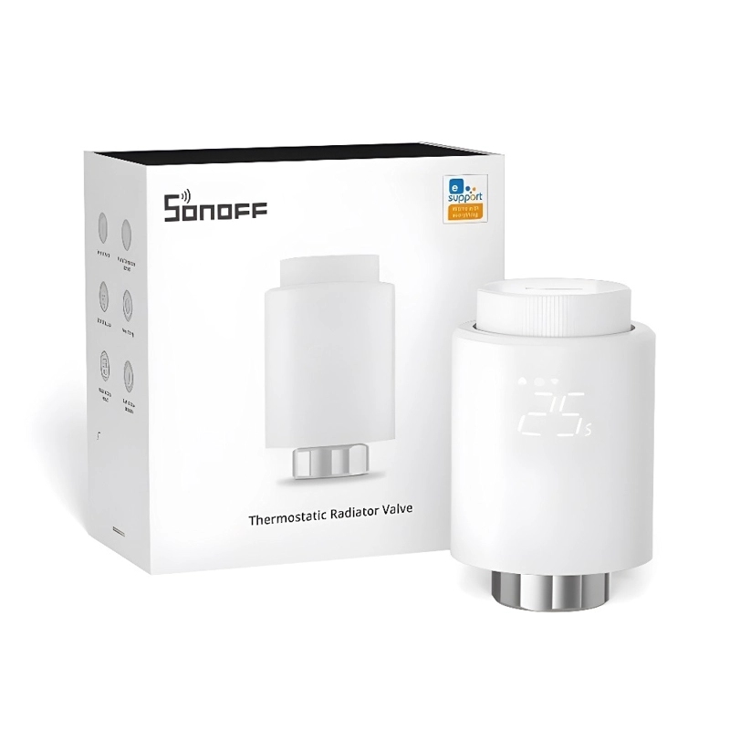 VALVULA TERMOSTATO ZIGBEE PARA RADIADOR - SONOFF - 2