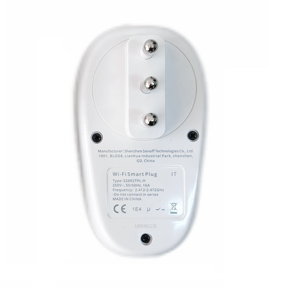 ENCHUFE WIFI SONOFF S26 R2 4000W/16A - 2