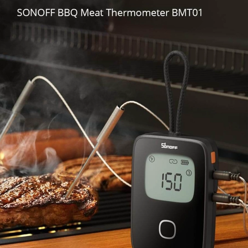 TERMOMETRO PARA CARNE ASADOS INALAMBRICO - SONOFF BMT01 - 2
