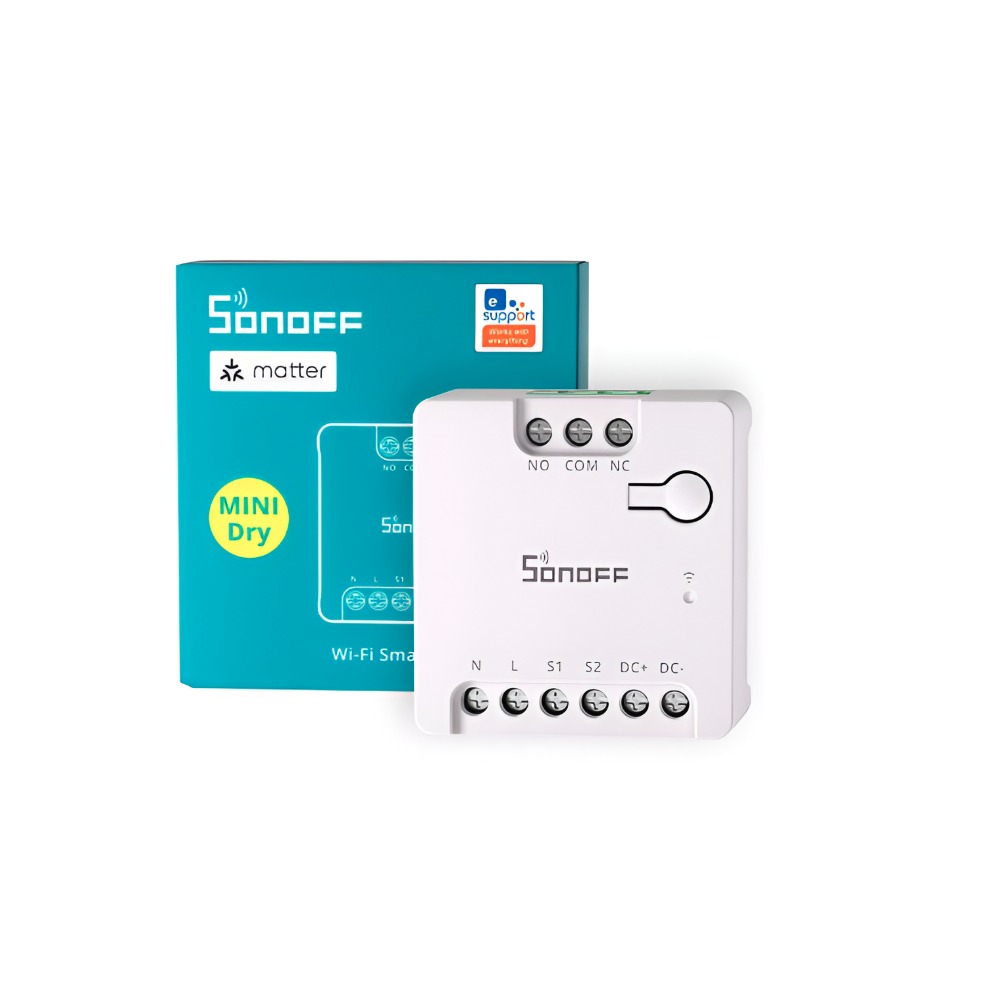 INTERRUPTOR WIFI SONOFF MINI-D CONTACTO SECO PORTON CORTINA - 2