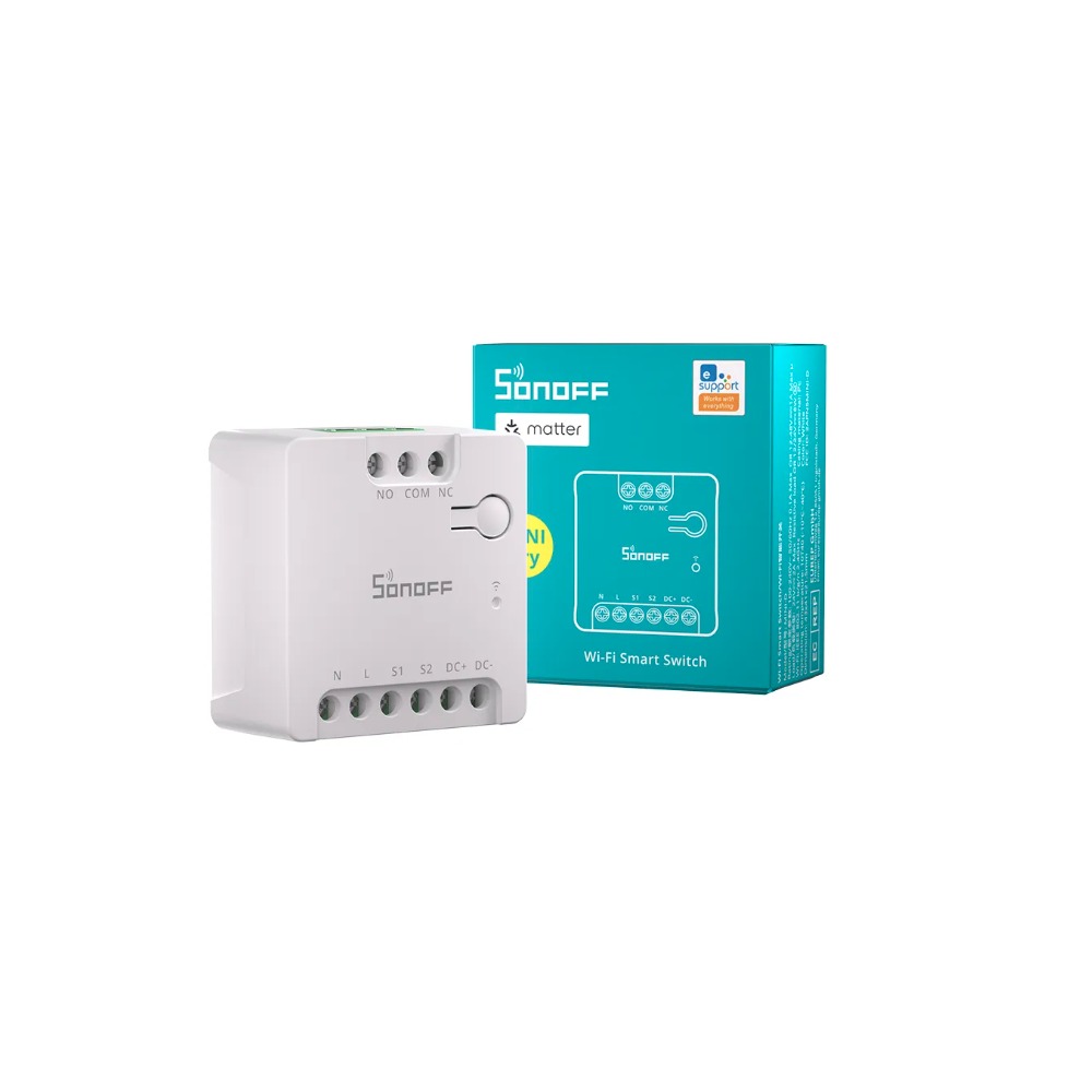 INTERRUPTOR WIFI SONOFF MINI-D CONTACTO SECO PORTON CORTINA - 3