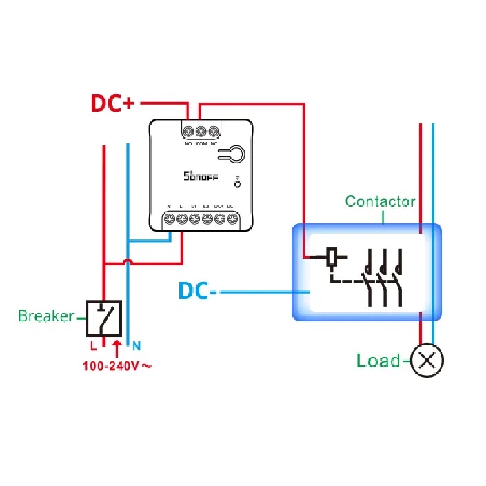 INTERRUPTOR WIFI SONOFF MINI-D CONTACTO SECO PORTON CORTINA - 6