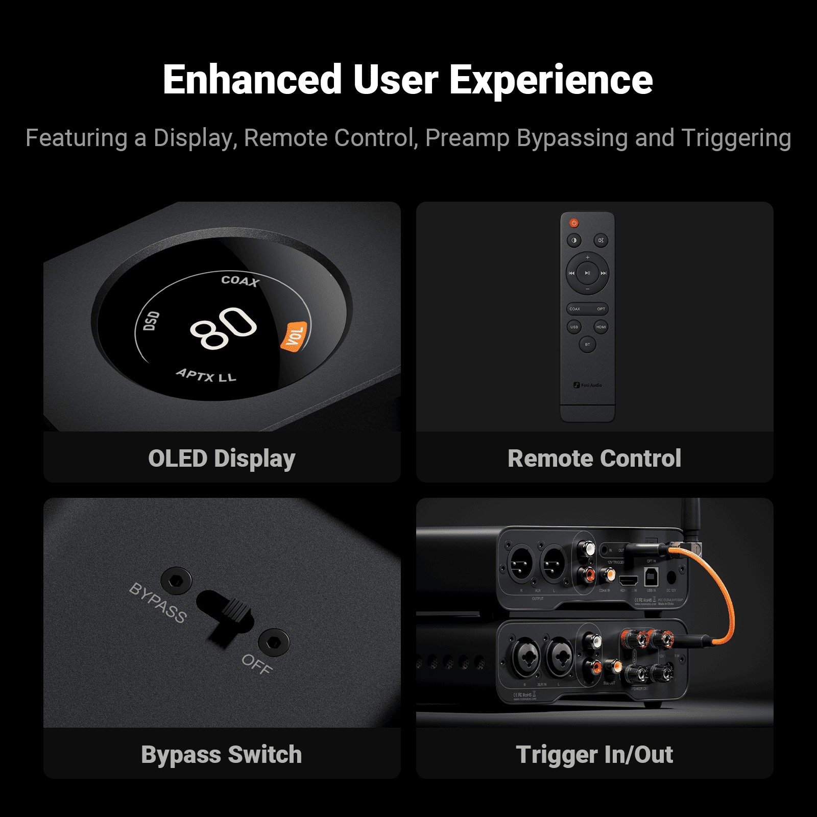 PREAMPLIFICADOR BLUETOOTH DAC BALANCEADO - FOSI AUDIO ZD3 - 2