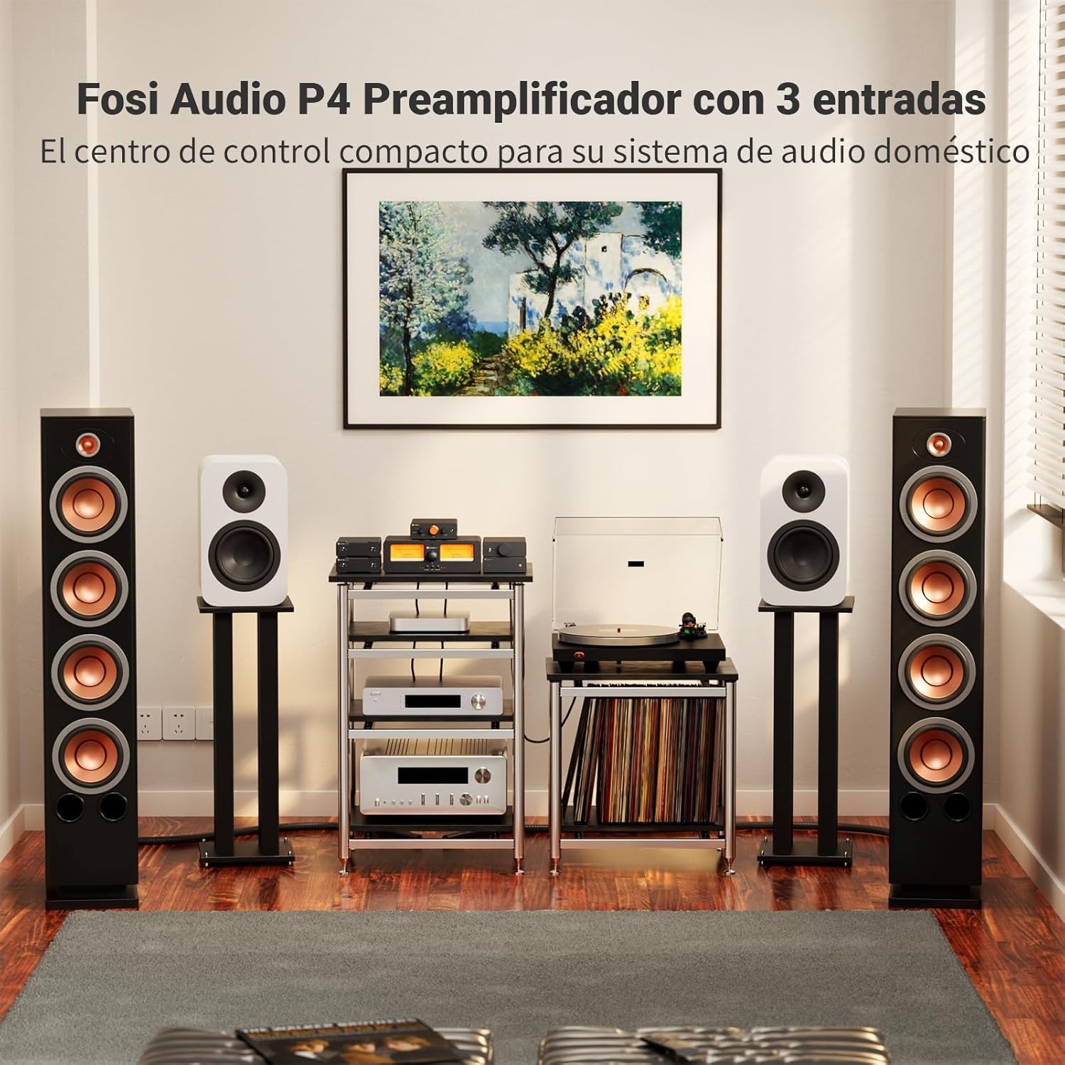 PREAMPLIFICADOR DE SONIDO FOSI AUDIO P4 MINI RCA Y SUB OUT - 3