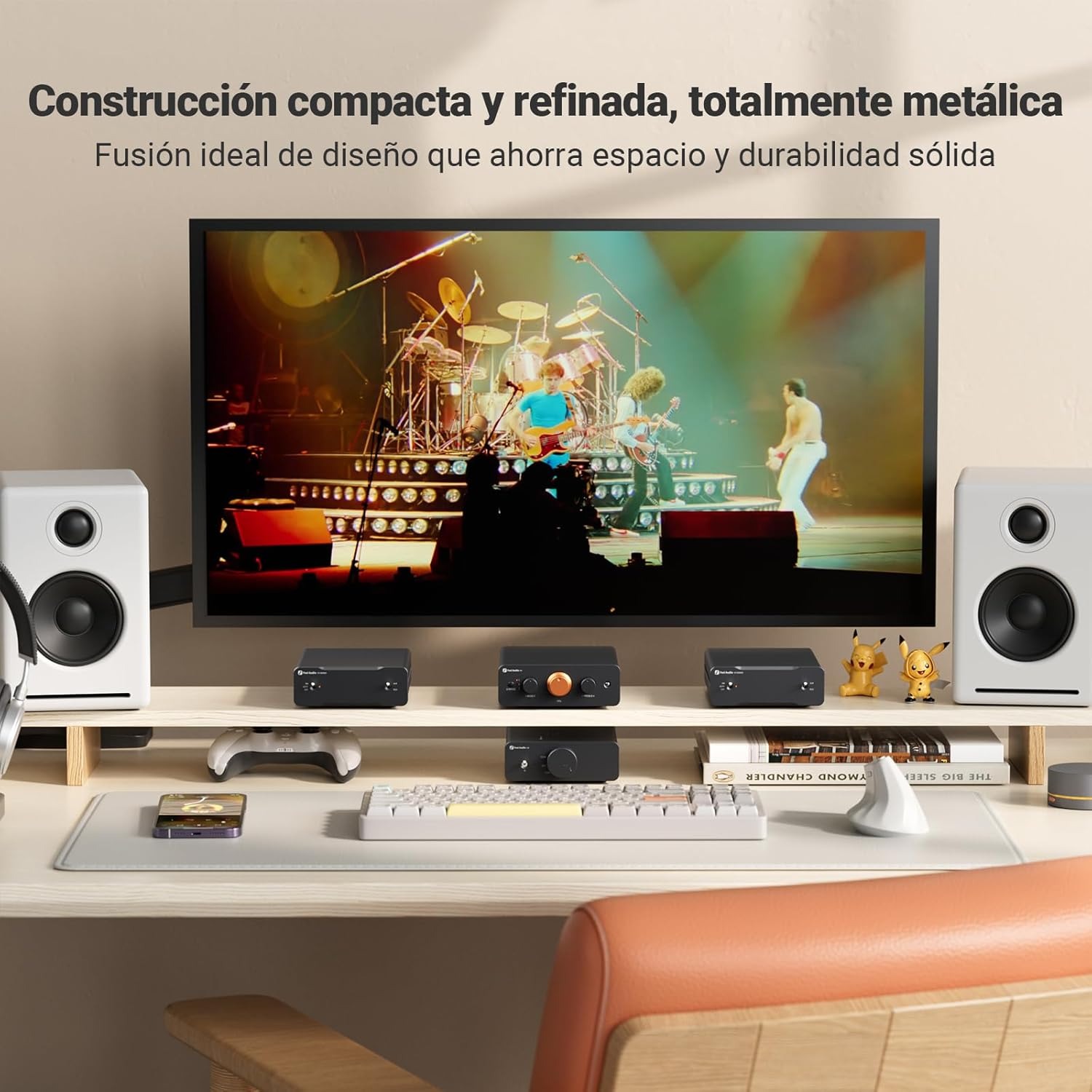 PREAMPLIFICADOR DE SONIDO FOSI AUDIO P4 MINI RCA Y SUB OUT - 5