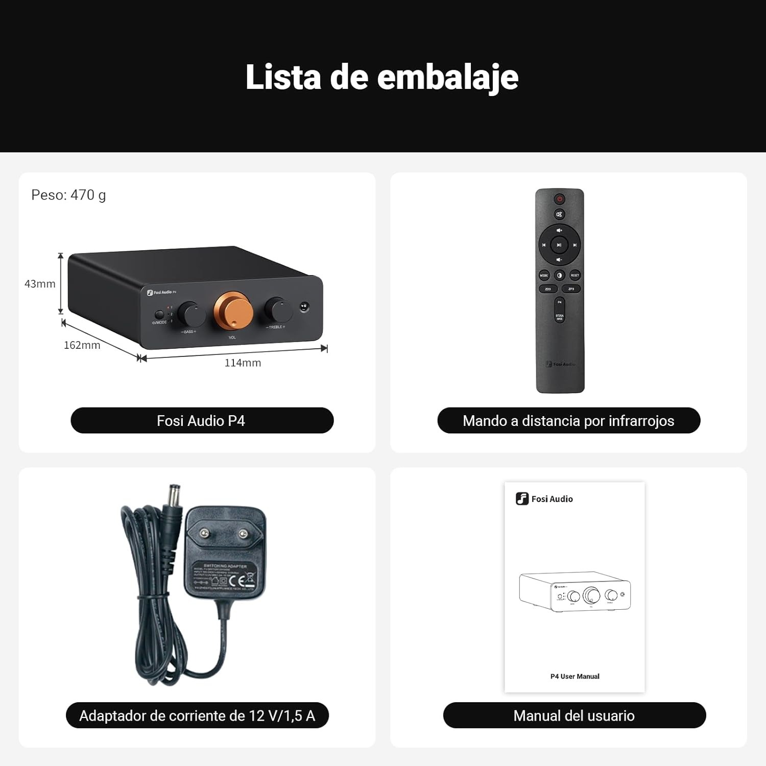 PREAMPLIFICADOR DE SONIDO FOSI AUDIO P4 MINI RCA Y SUB OUT - 7