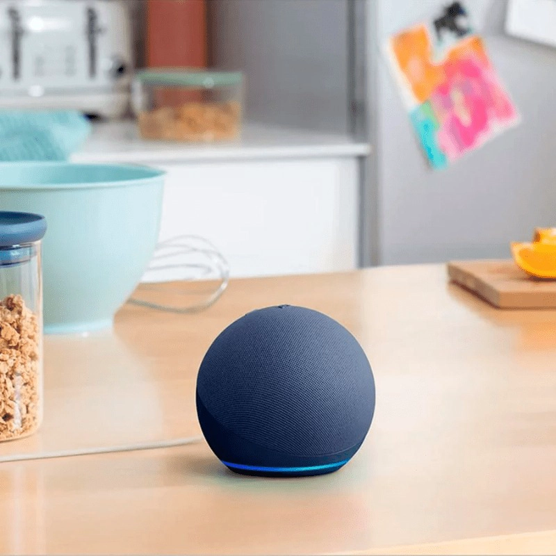 AMAZON ECHO DOT 5 CON ALEXA - DEEP SEA BLUE - 2