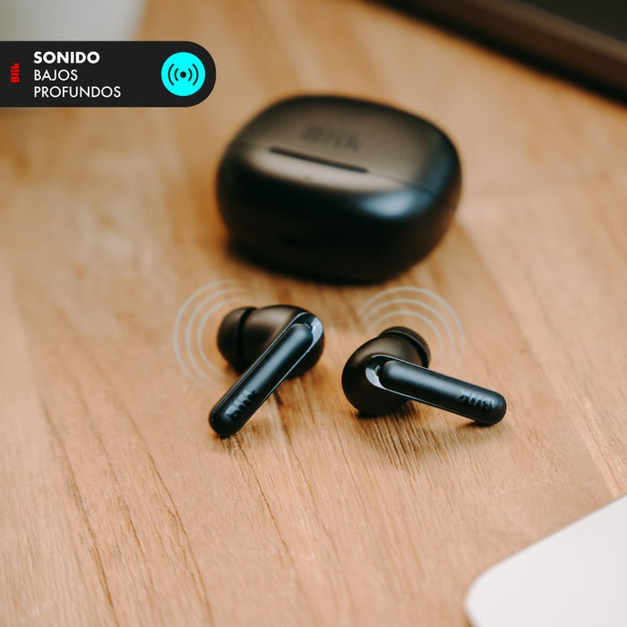 AUDIFONOS BLUETOOTH IN EAR BLIK AIR1000 CANCELACION DE RUIDO - 5