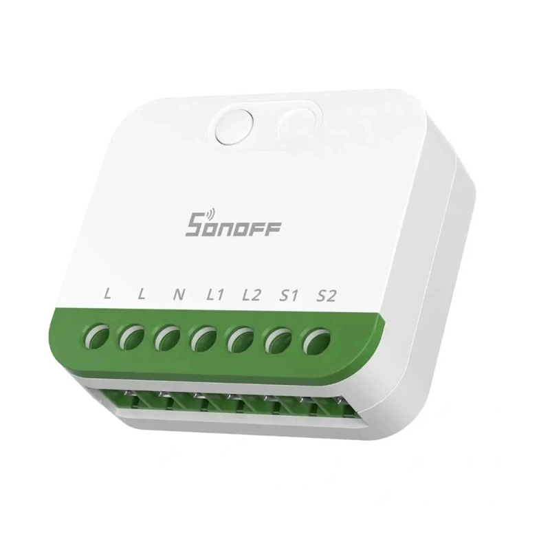 INTERRUPTOR WIFI DE 2 CANALES SONOFF MINI-2GS CON MATTER - 2