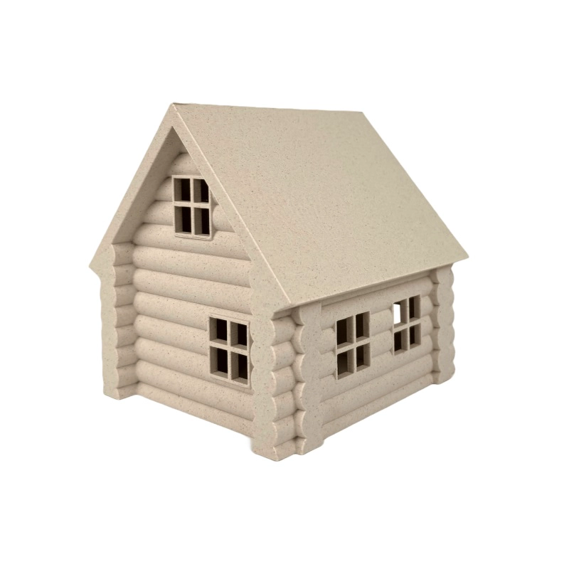 FILAMENTO SAKATA PLA TEXTURE MADERA BLANCO 1.75MM 450G - 2