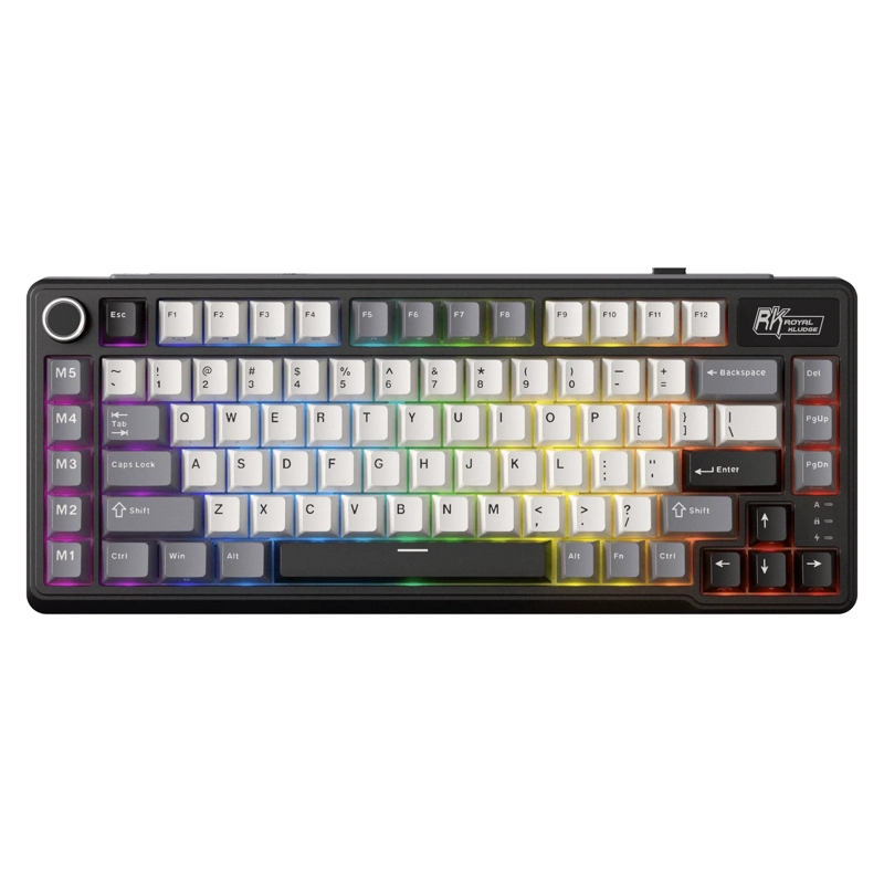 TECLADO MECANICO INALAMBRICO RK L75 75% CON TECLAS MACROS - 3