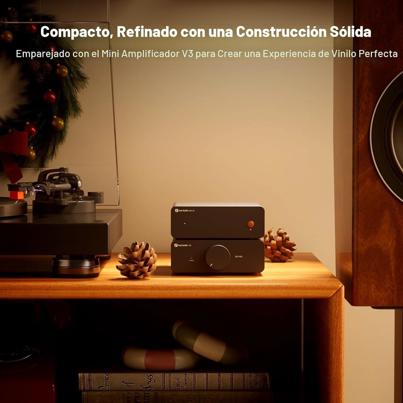 PREAMPLIFICADOR PHONO PARA TORNAMESA MM MC FOSI AUDIO BOX X5 - 4