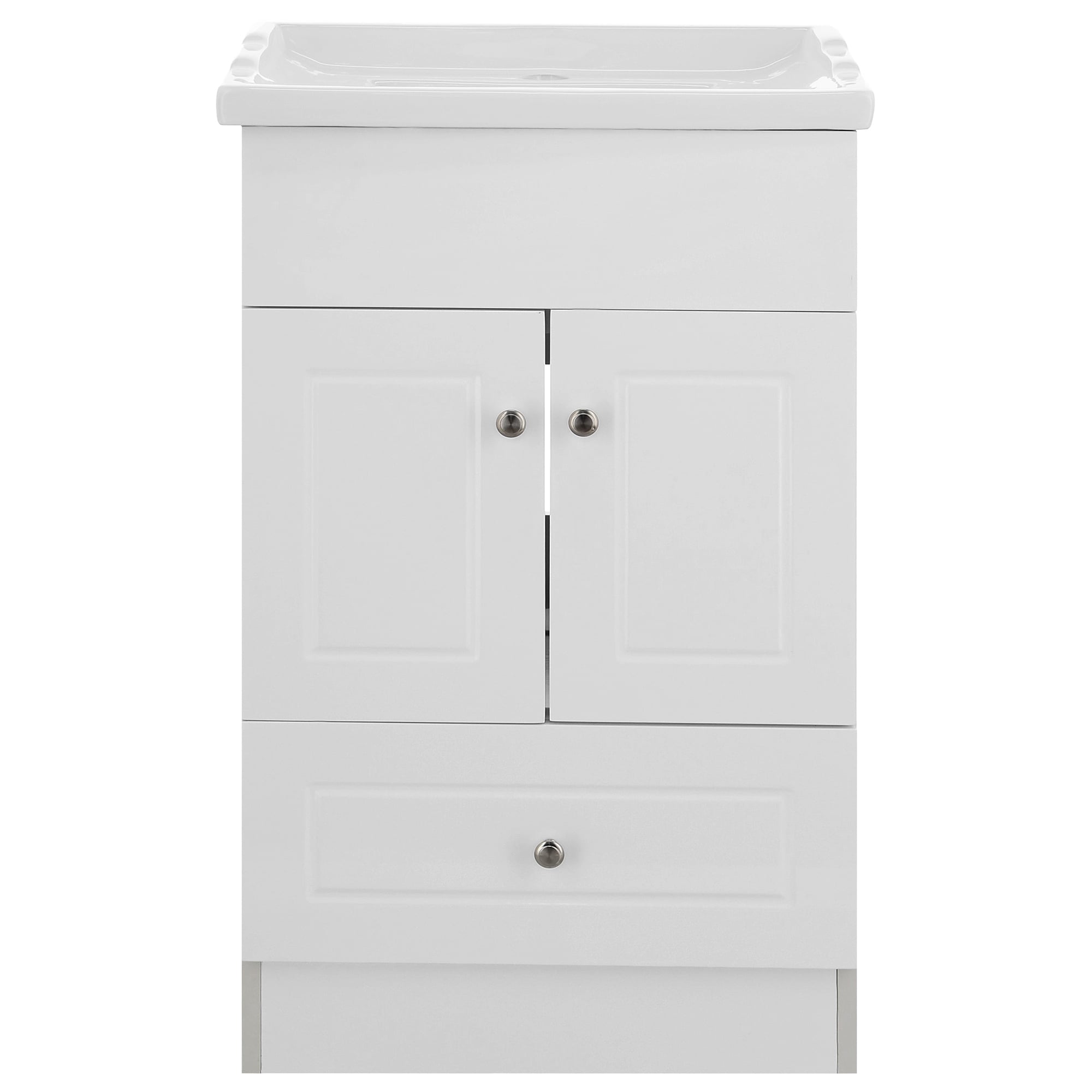 MUEBLE VANITORIO DOMSA 50CM BLANCO B-50-PH (NO INCLUYE CUBIERTA) - 2