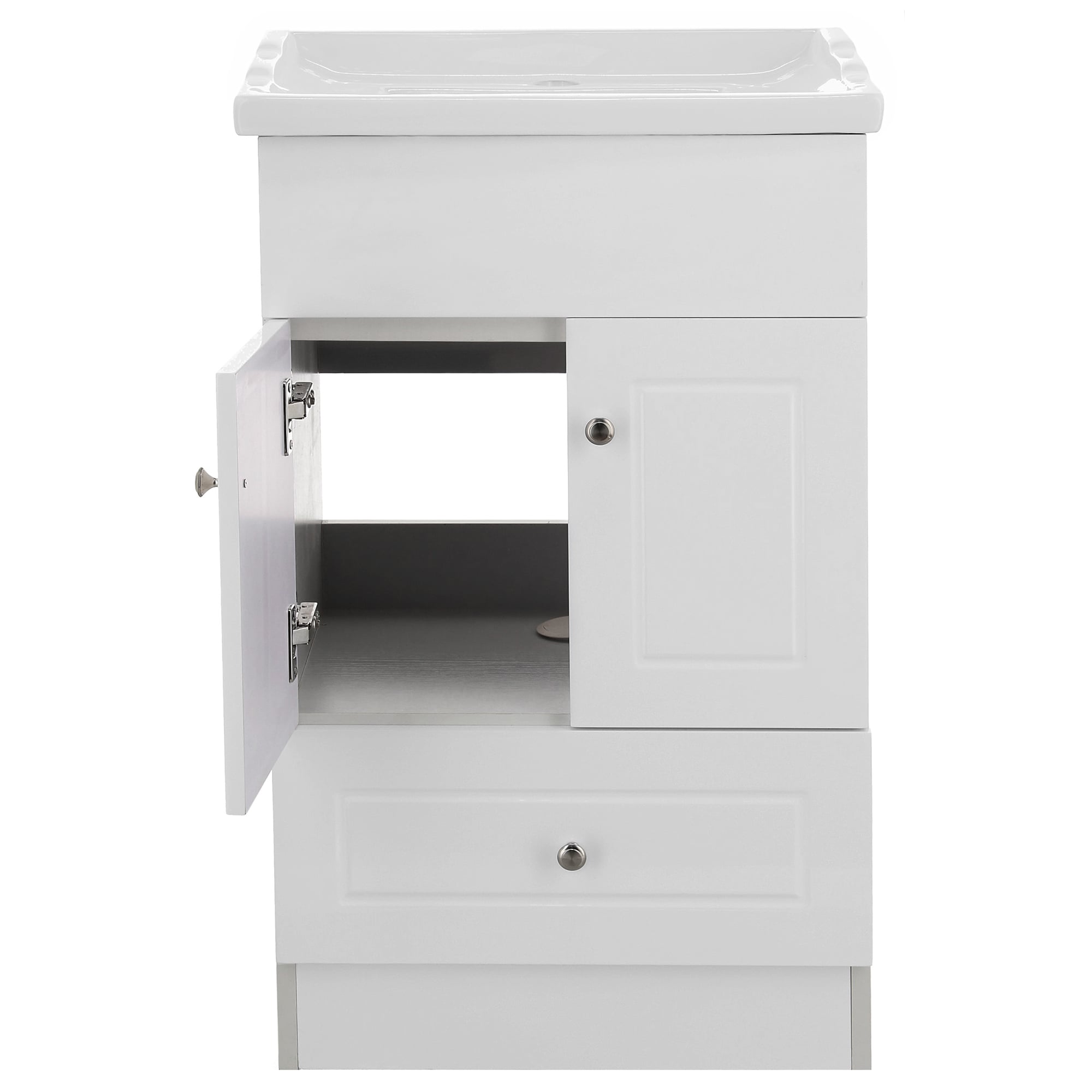 MUEBLE VANITORIO DOMSA 50CM BLANCO B-50-PH (NO INCLUYE CUBIERTA) - 3