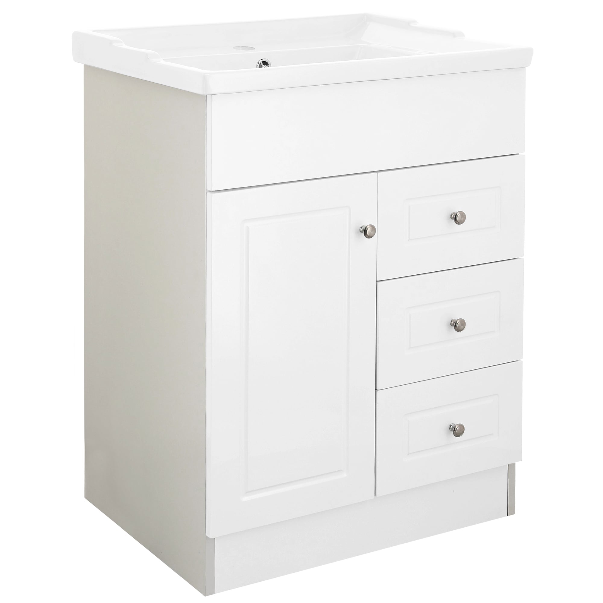 MUEBLE VANITORIO DOMSA 60CM BLANCO B-60-PHN (NO INCLUYE CUBIERTA) - 1