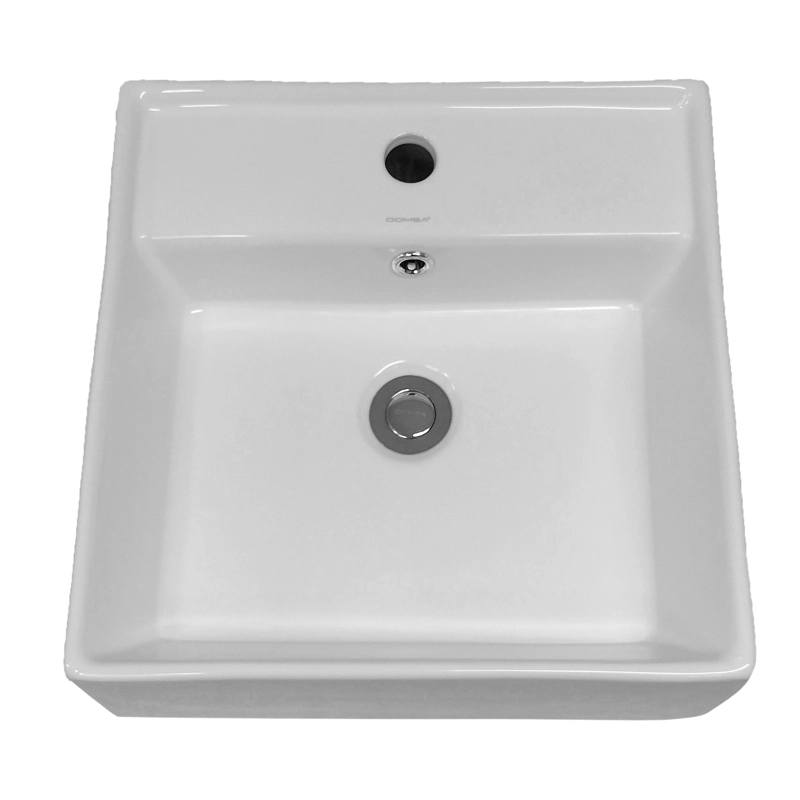 LAVAMANOS SOBREPONER BE5028 DOMSA BLANCO 42X41X15CM - 2