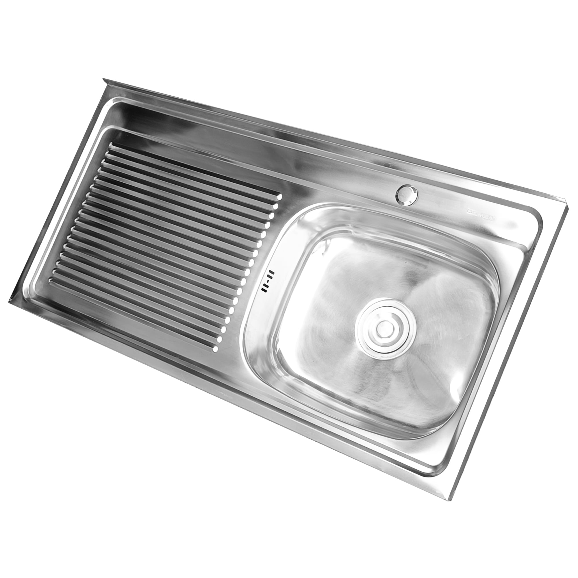 LAVAPLATOS SOBREPONER CON DESAGÜE DOMSA I10050I / 100X50X20CM - 5