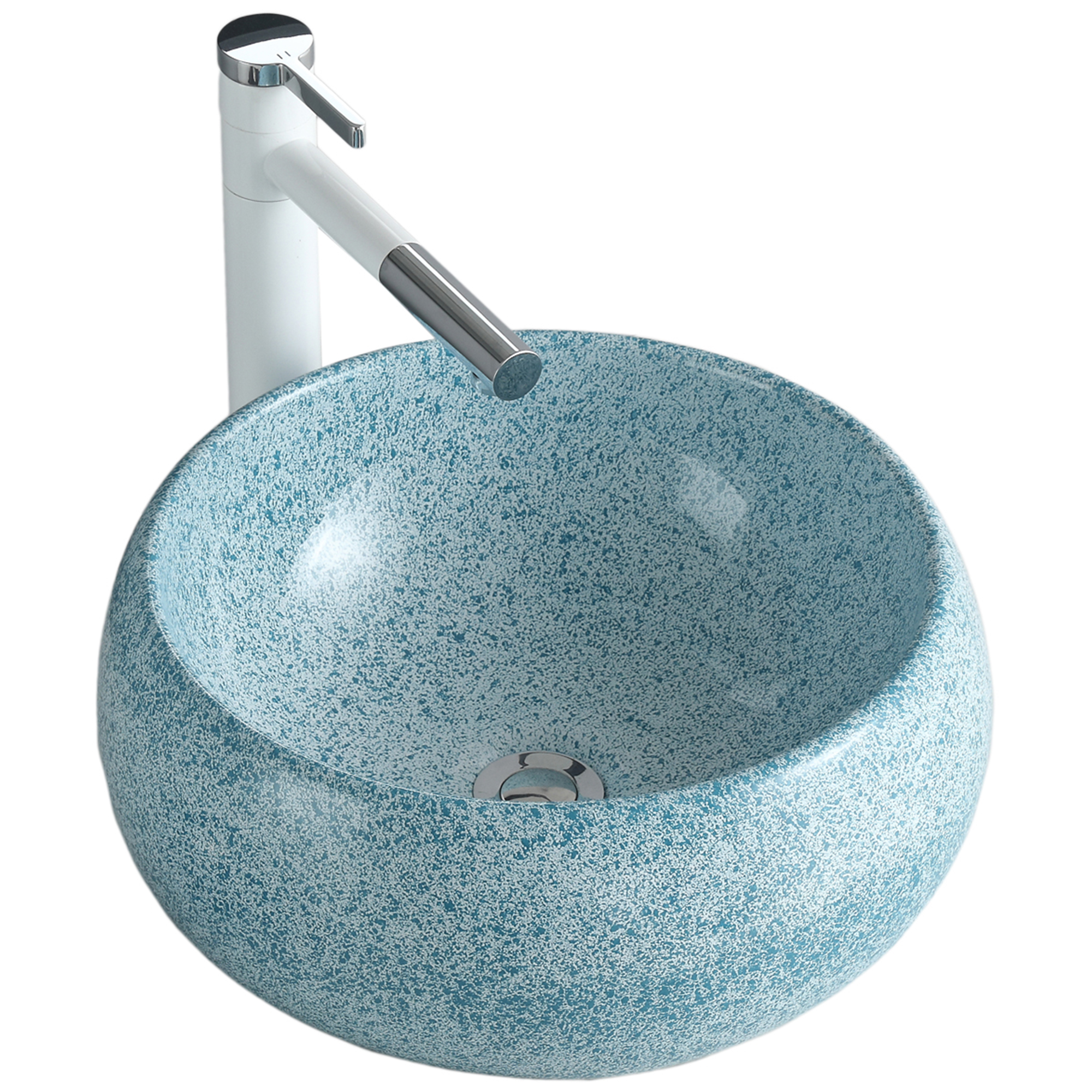 LAVAMANOS SOBREPONER DOMSA SLC822 SAFIRO / 40X40X15,5CM - 3