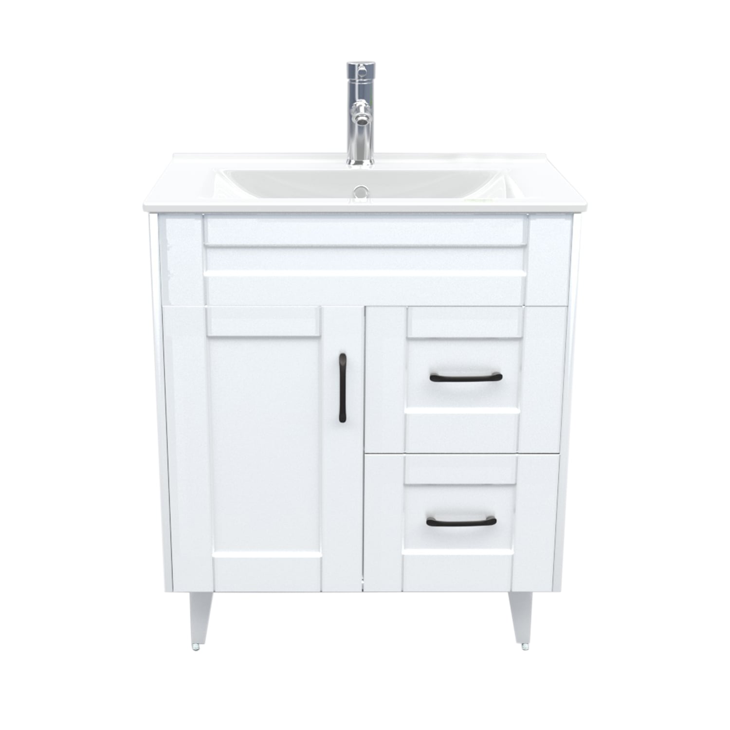 MUEBLE VANITORIO DOMSA 70SK BLANCO (NO INCLUYE CUBIERTA) / 70CM - 1