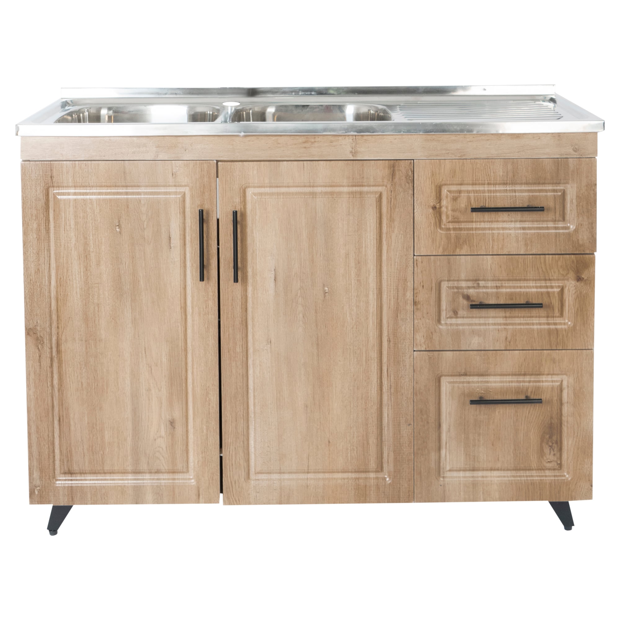 KIT MUEBLE LAVAPLATOS DOMSA PVC120WD / 120X50X90CM - 1