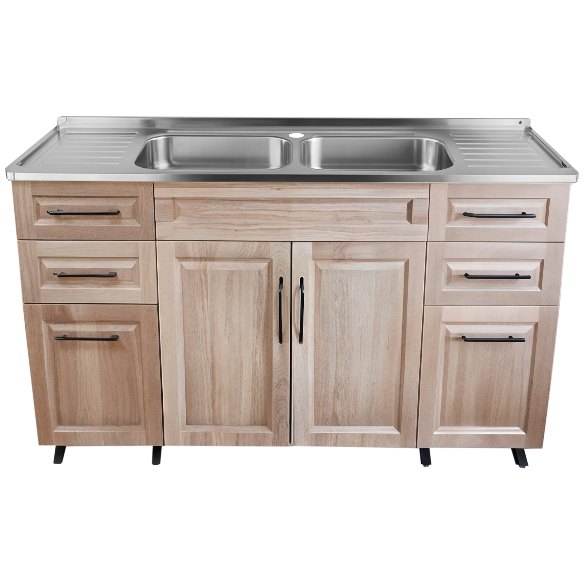 KIT MUEBLE LAVAPLATOS DOMSA PVC150W / 150X50X90CM - 1