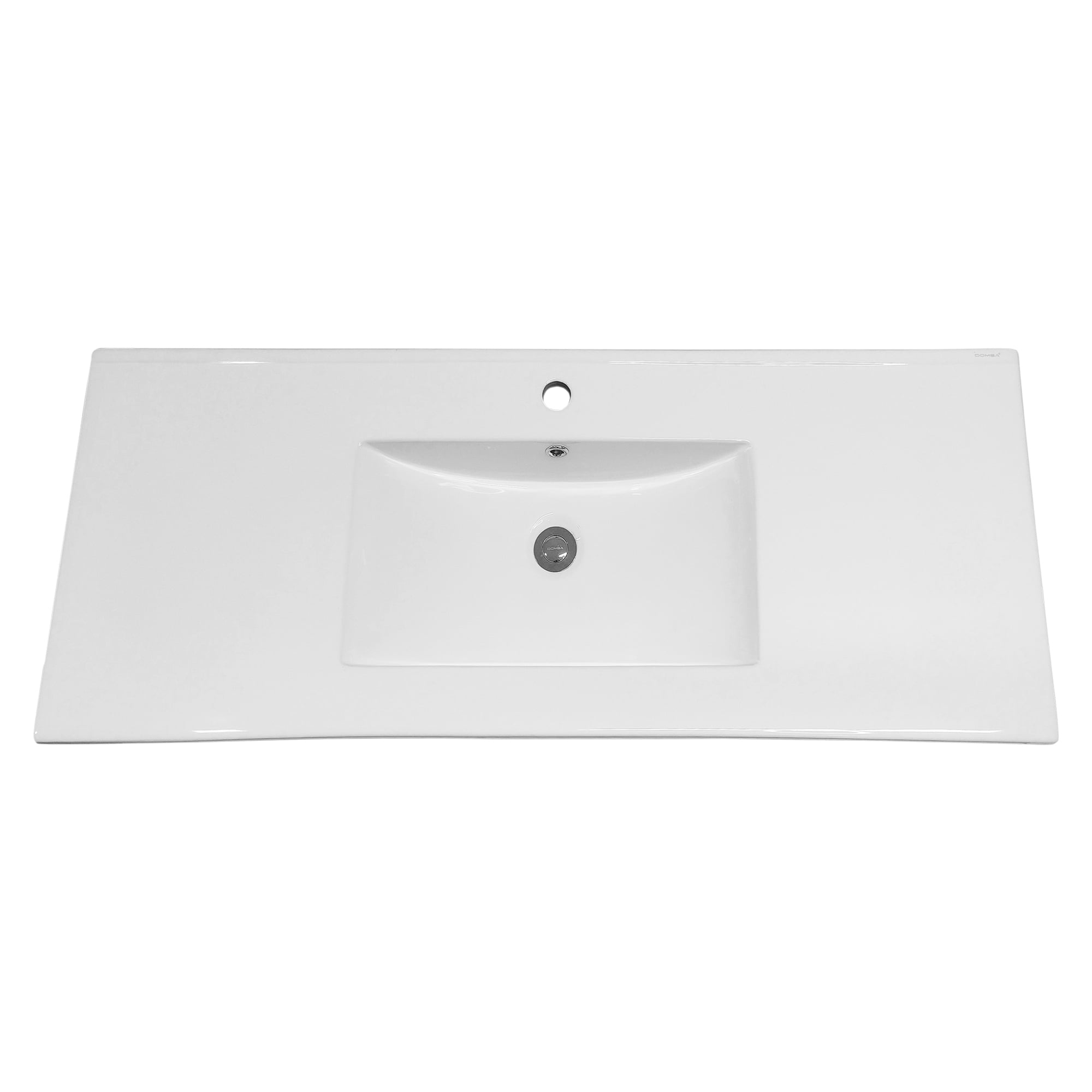 CUBIERTA DE LOZA LAVAMANOS DOMSA P-100 / 100X47X20CM - 1