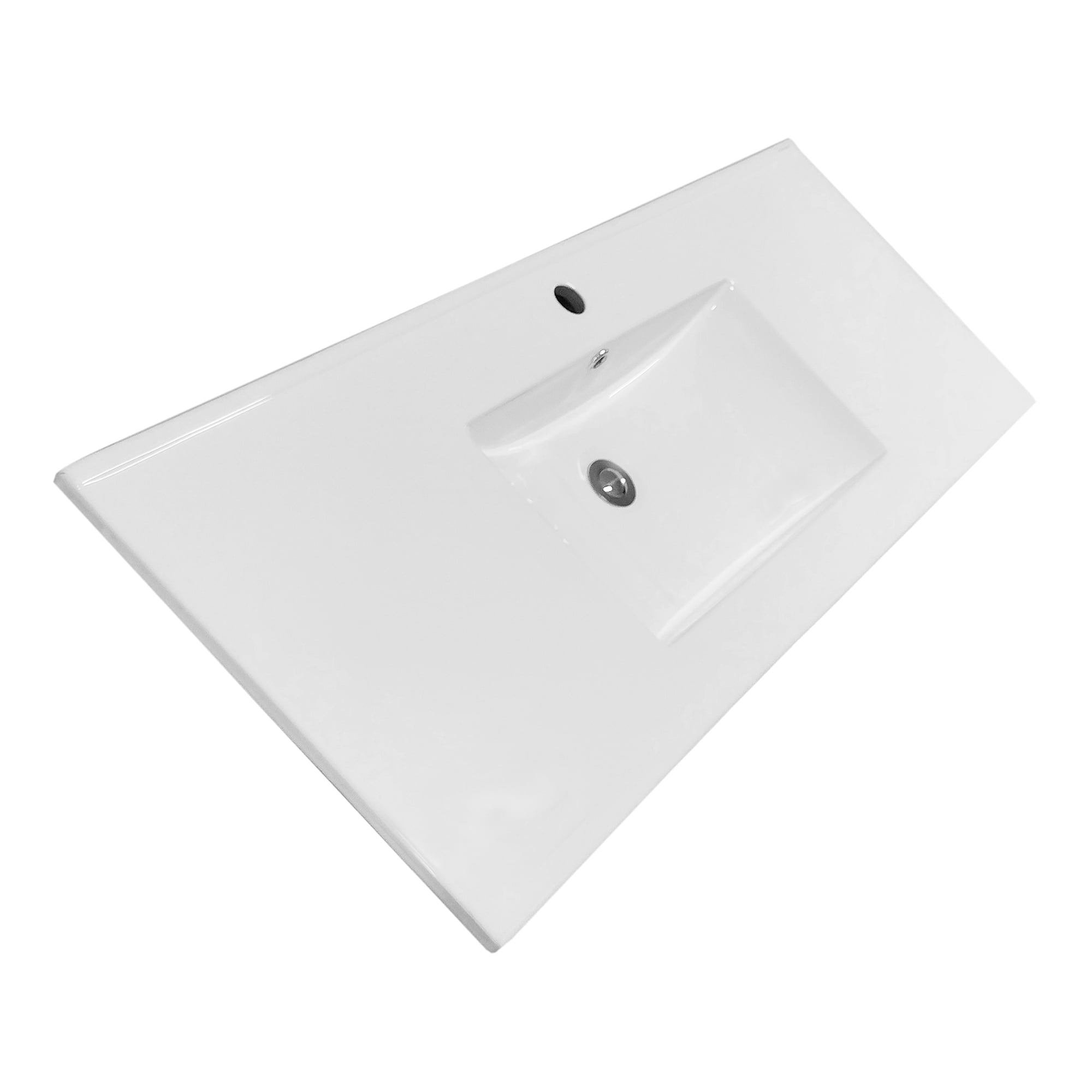CUBIERTA DE LOZA LAVAMANOS DOMSA P-100 / 100X47X20CM - 2