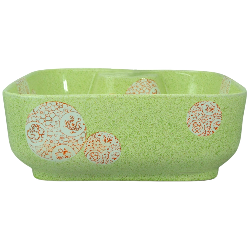 LAVAMANOS DOMSA SLC054 SOBREPONER /40 X 40 X 15 CM CERÁMICA - 1