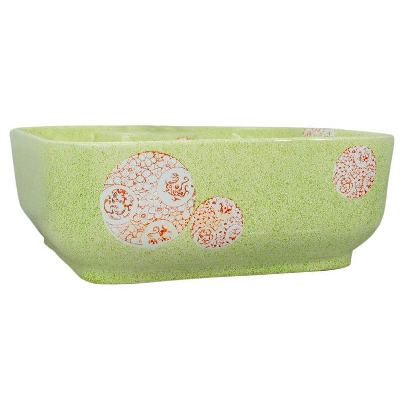LAVAMANOS DOMSA SLC054 SOBREPONER /40 X 40 X 15 CM CERÁMICA - 2